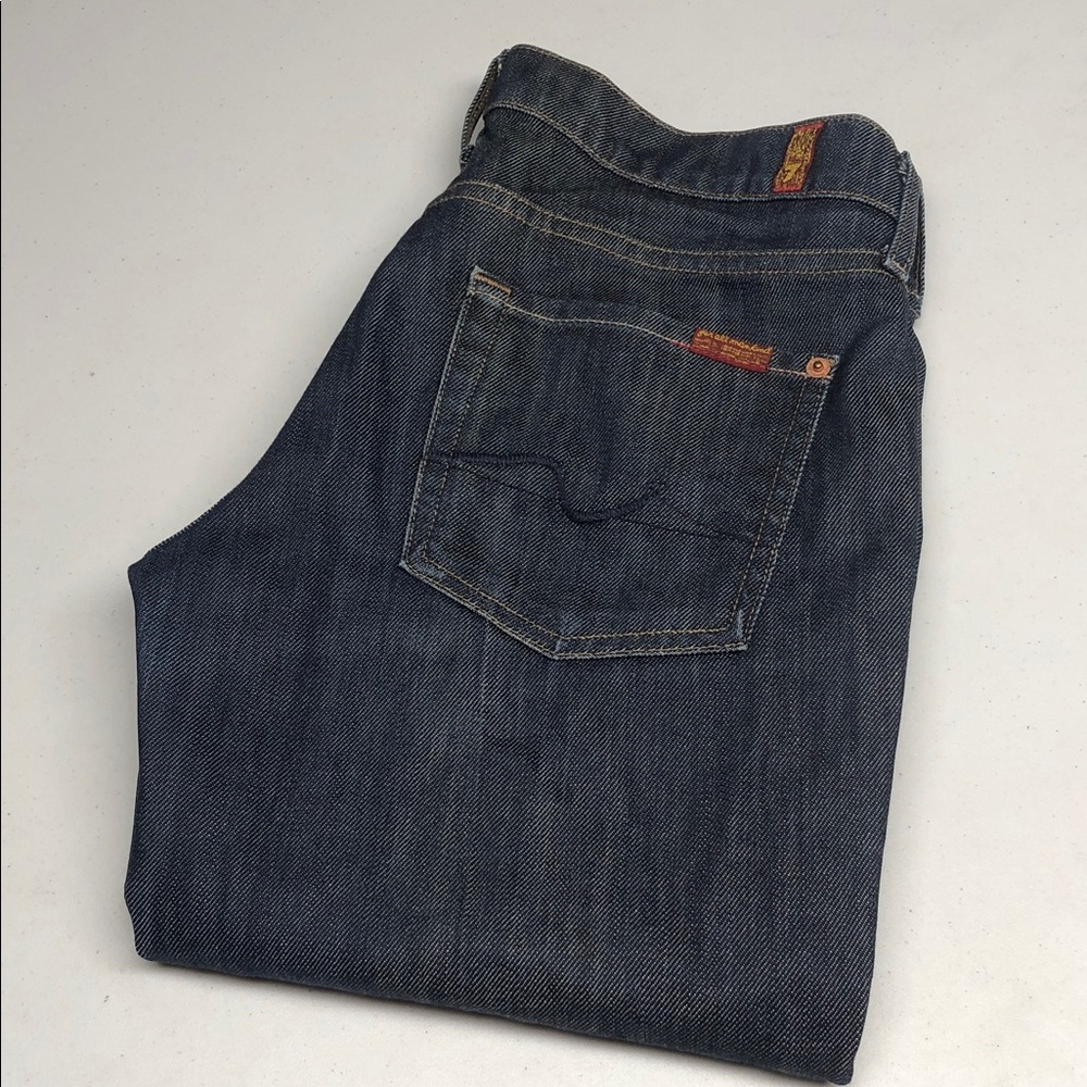 7 for ALL MANKIND BOOTCUT JEANS 30x30 MADE IN USA ⭐️
